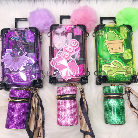 Colorful Minisuitcase Selfdefense Keychains